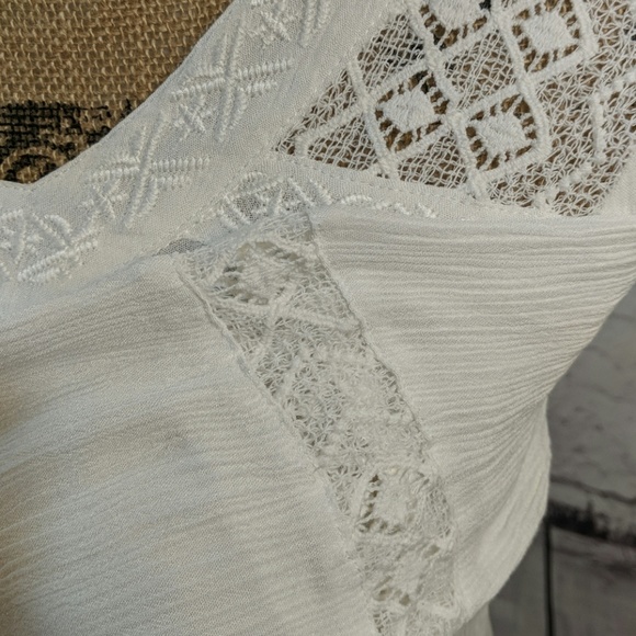 Maurices White Lace Romantic Blouse - Picture 4 of 5